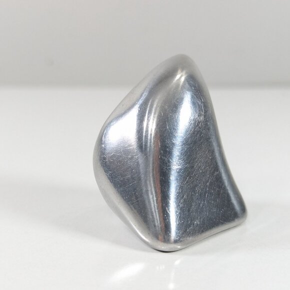 Hoselton Canada Small abstract aluminum seal or bird sculpture no 1933 - Picture 4 of 7